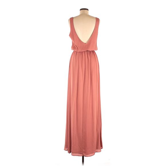 Show Me Your Mumu Kendall Maxi Dress in Rustic Mauve Crisp XXS NWT - Picture 5 of 8